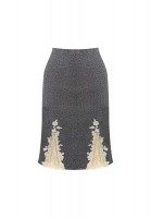 Christian Dior Grey Skirt