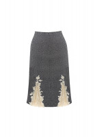 Christian Dior Grey Skirt