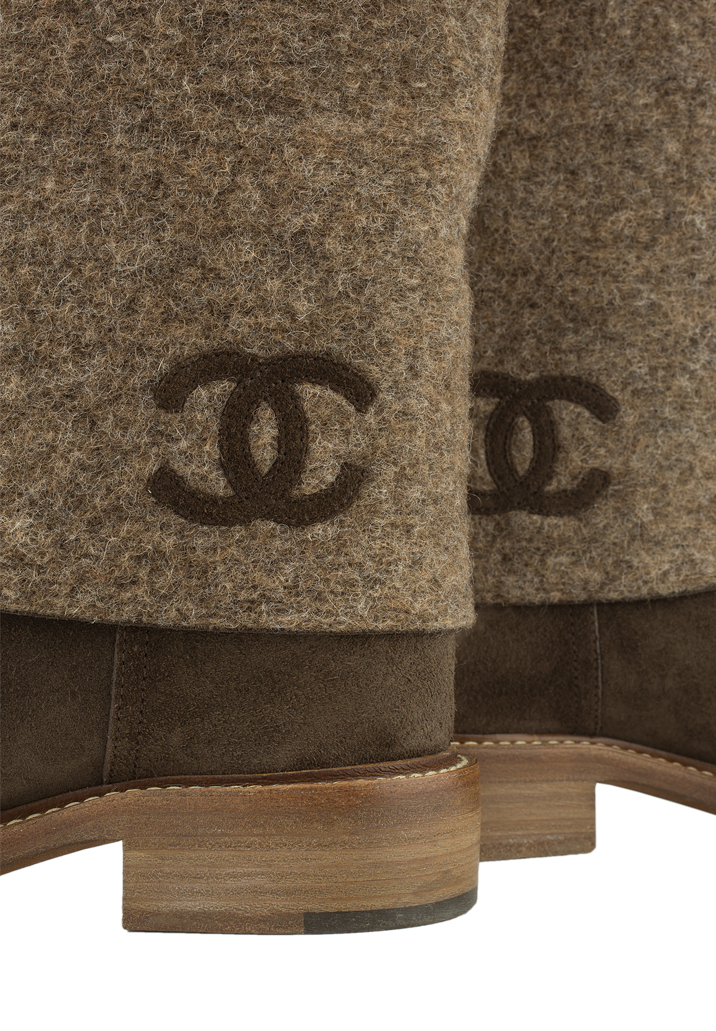 Chanel Brown Boots
