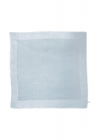 Chanel Light Blue Silk Scarf