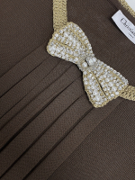 Christian Dior Brown Blouse