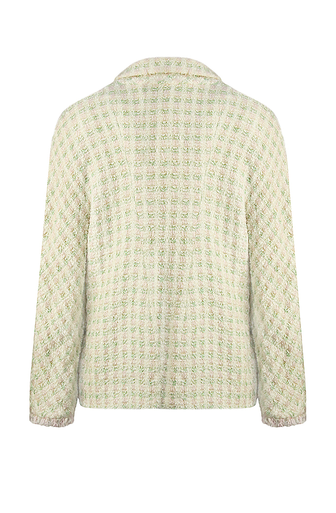 Chanel Tweed Fringe Jacket