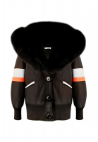 Miu Miu Black Bomber Jacket