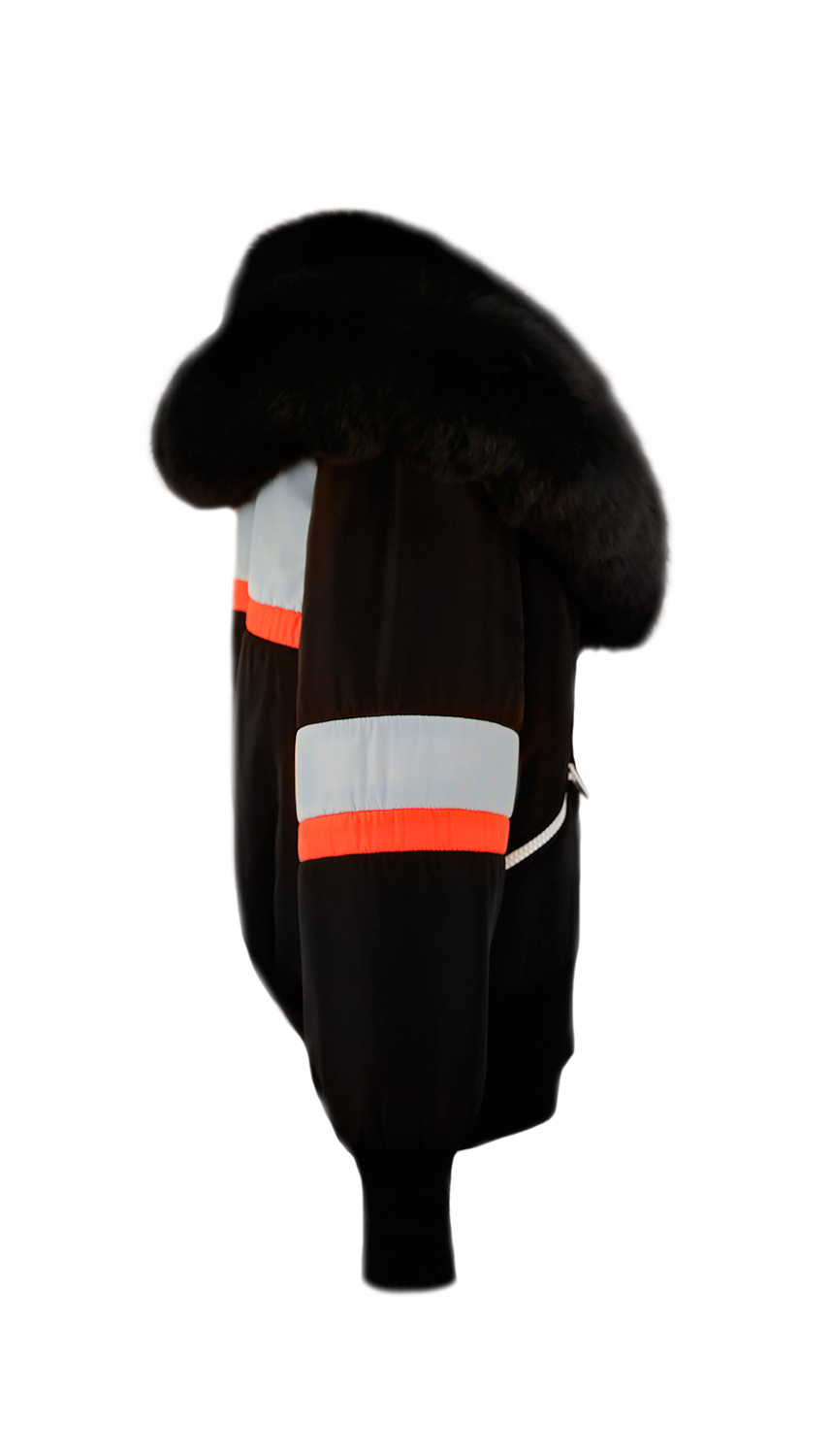 Miu Miu Black Bomber Jacket