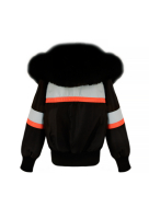 Miu Miu Black Bomber Jacket