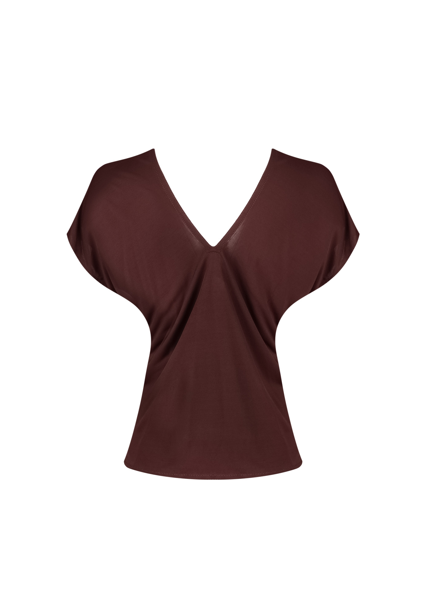 Hermès Dark Brown Blouse