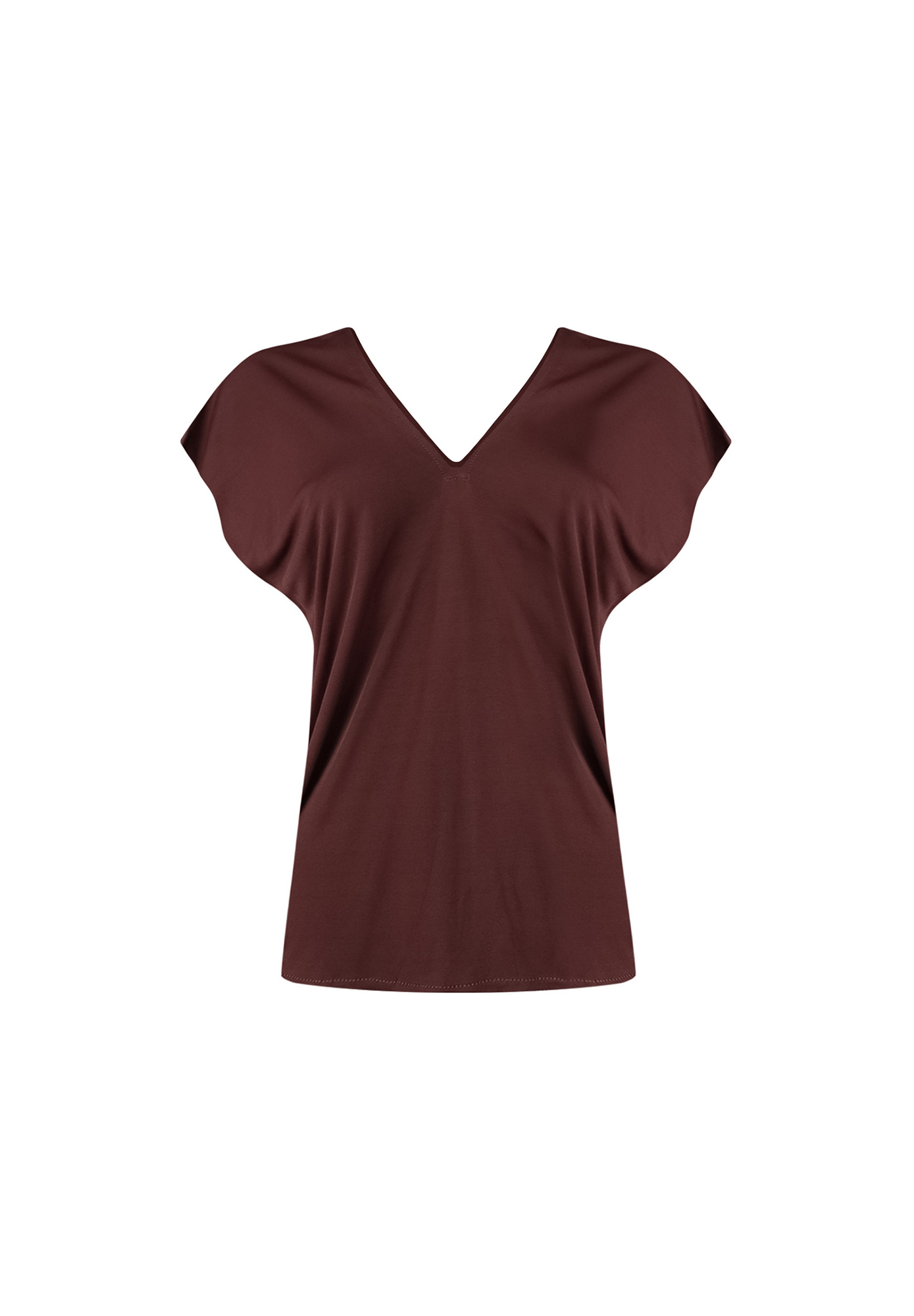 Hermès Dark Brown Blouse