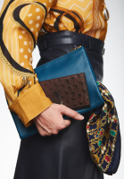 Chanel Silk Scarf With Crystals