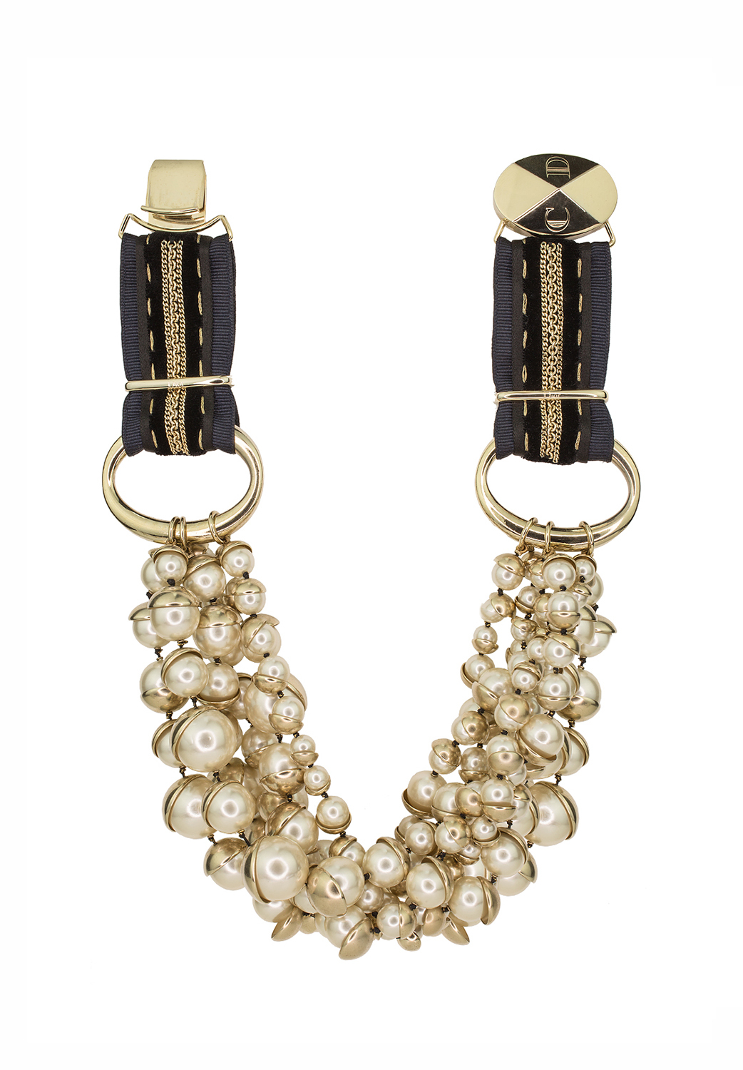 Christian Dior Pearl Multi-Strand Necklace