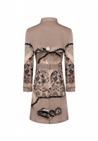 Christian Dior Trench Coat With Lace Print