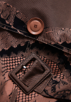 Christian Dior Trench Coat With Lace Print