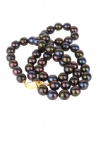 Monet Blue Pearls Necklace