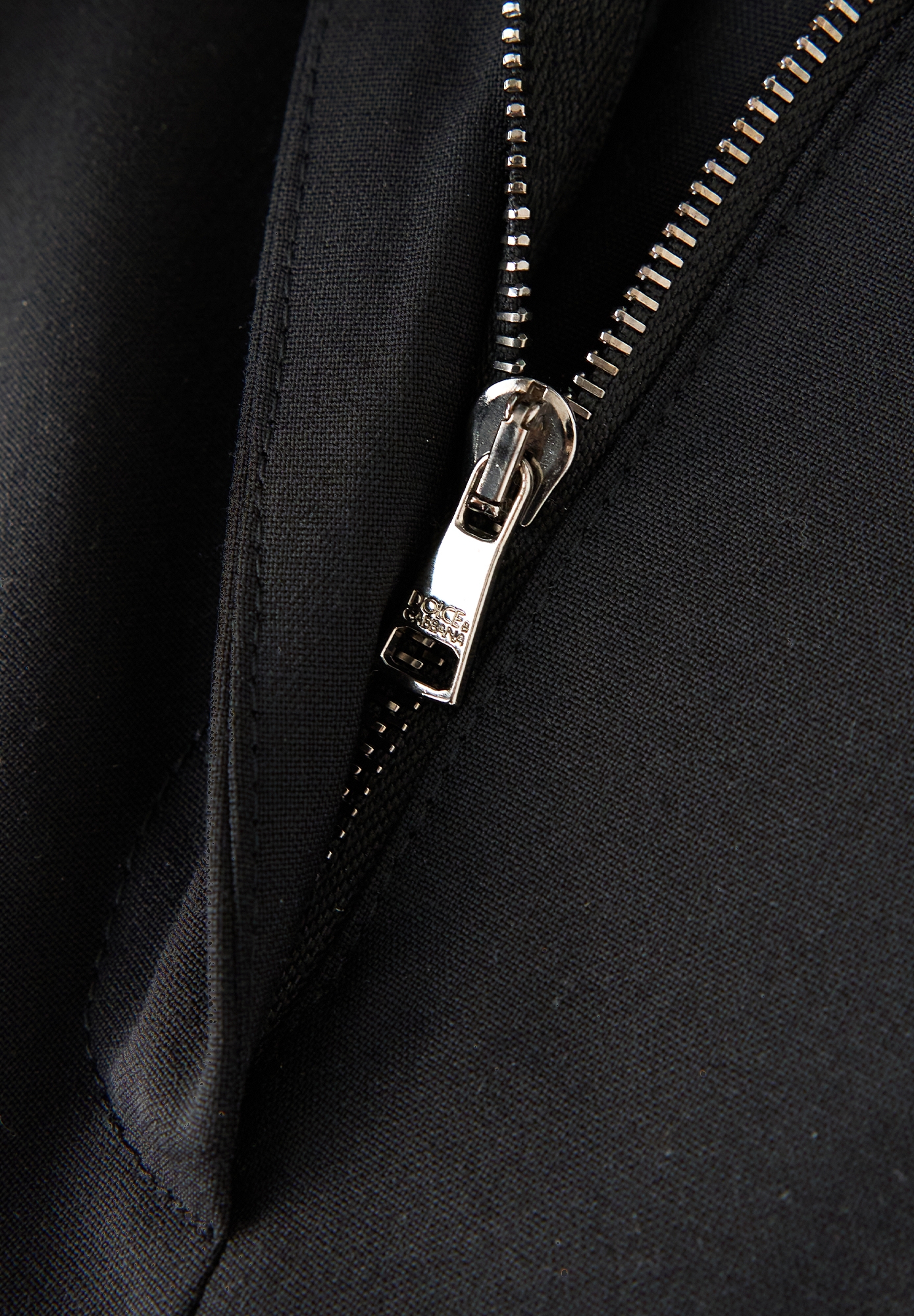 Dolce&Gabbana Black Wool Pants