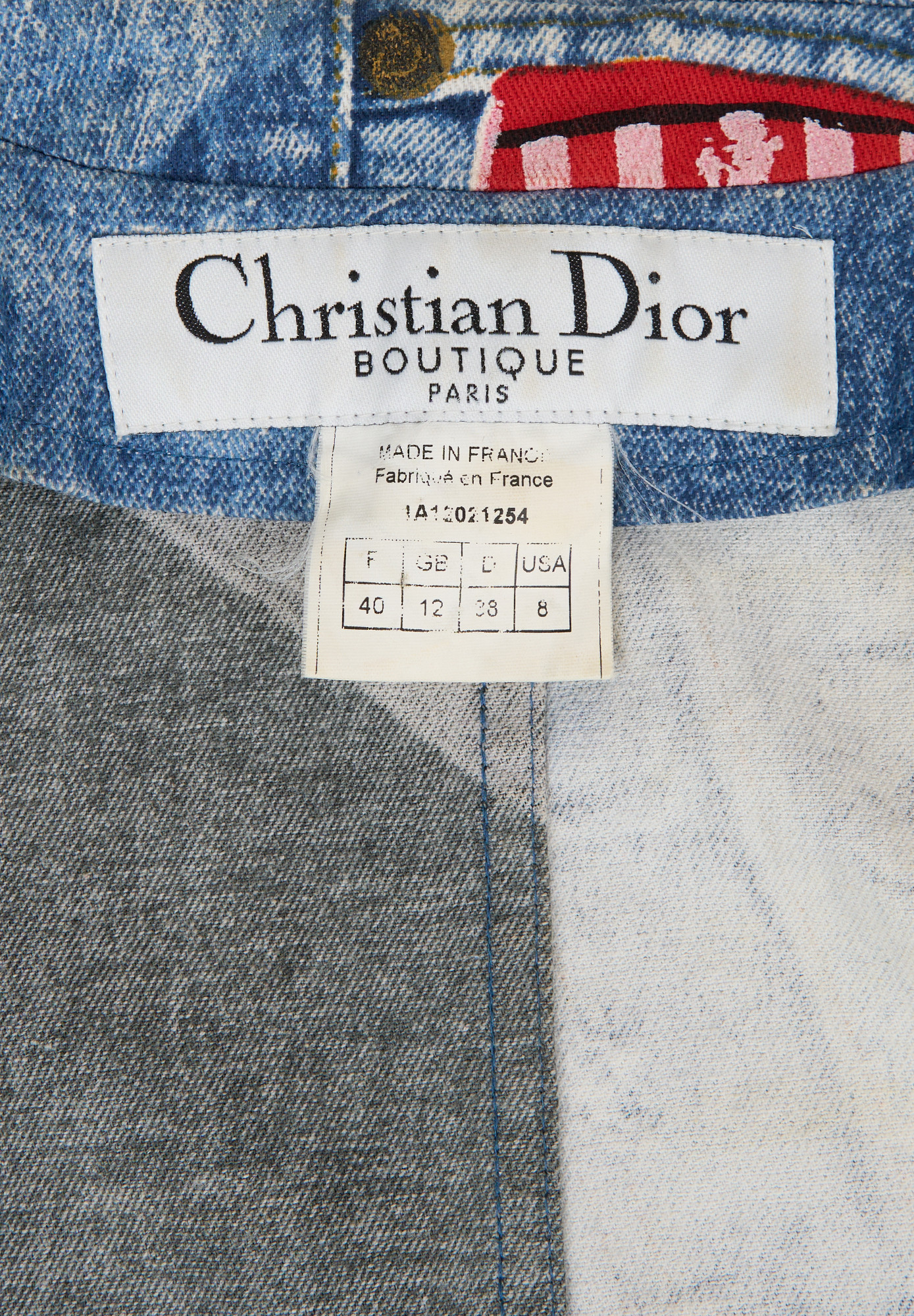 Christian Dior Denim Suit