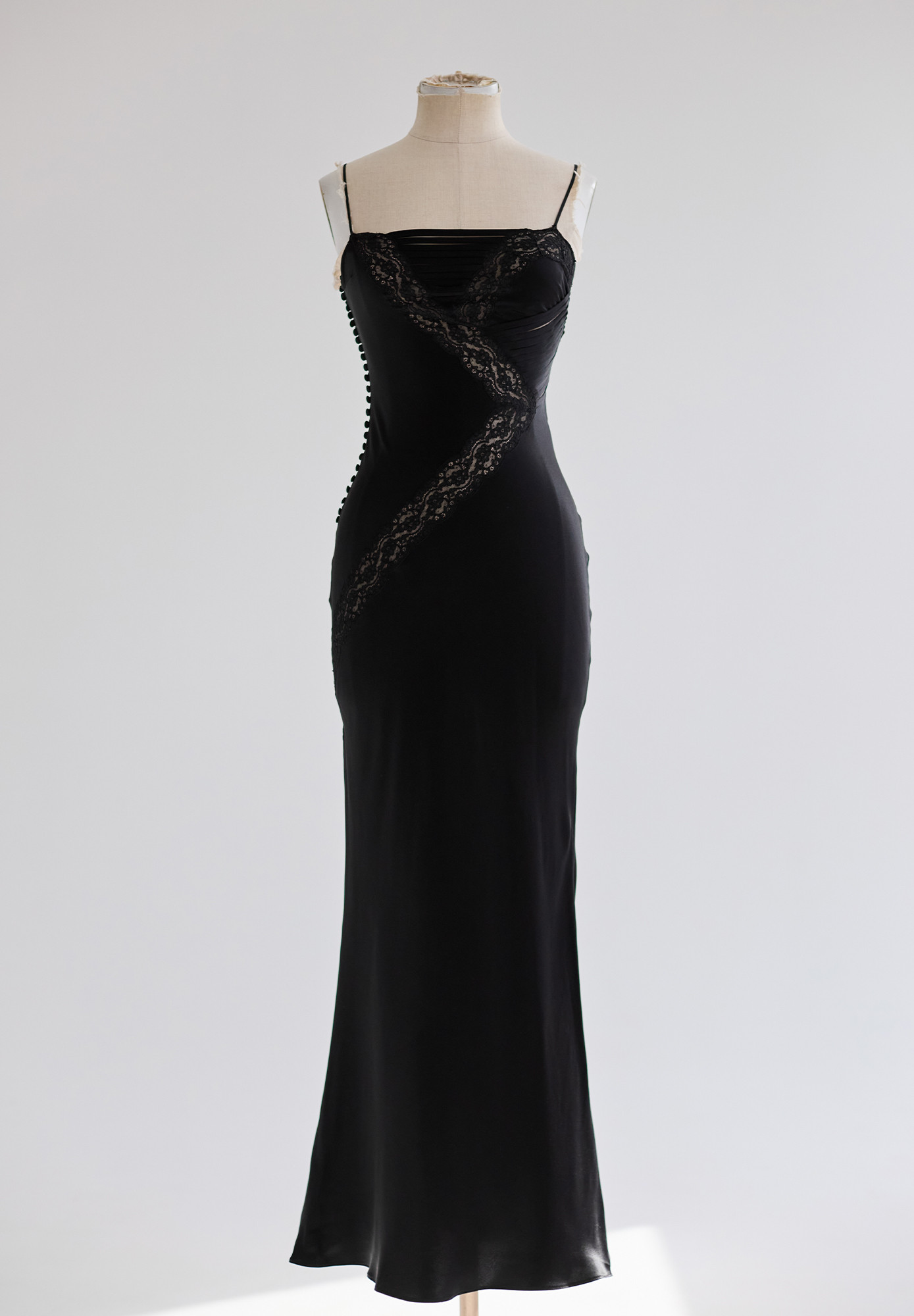 Christian Dior Evening Dress With Lace