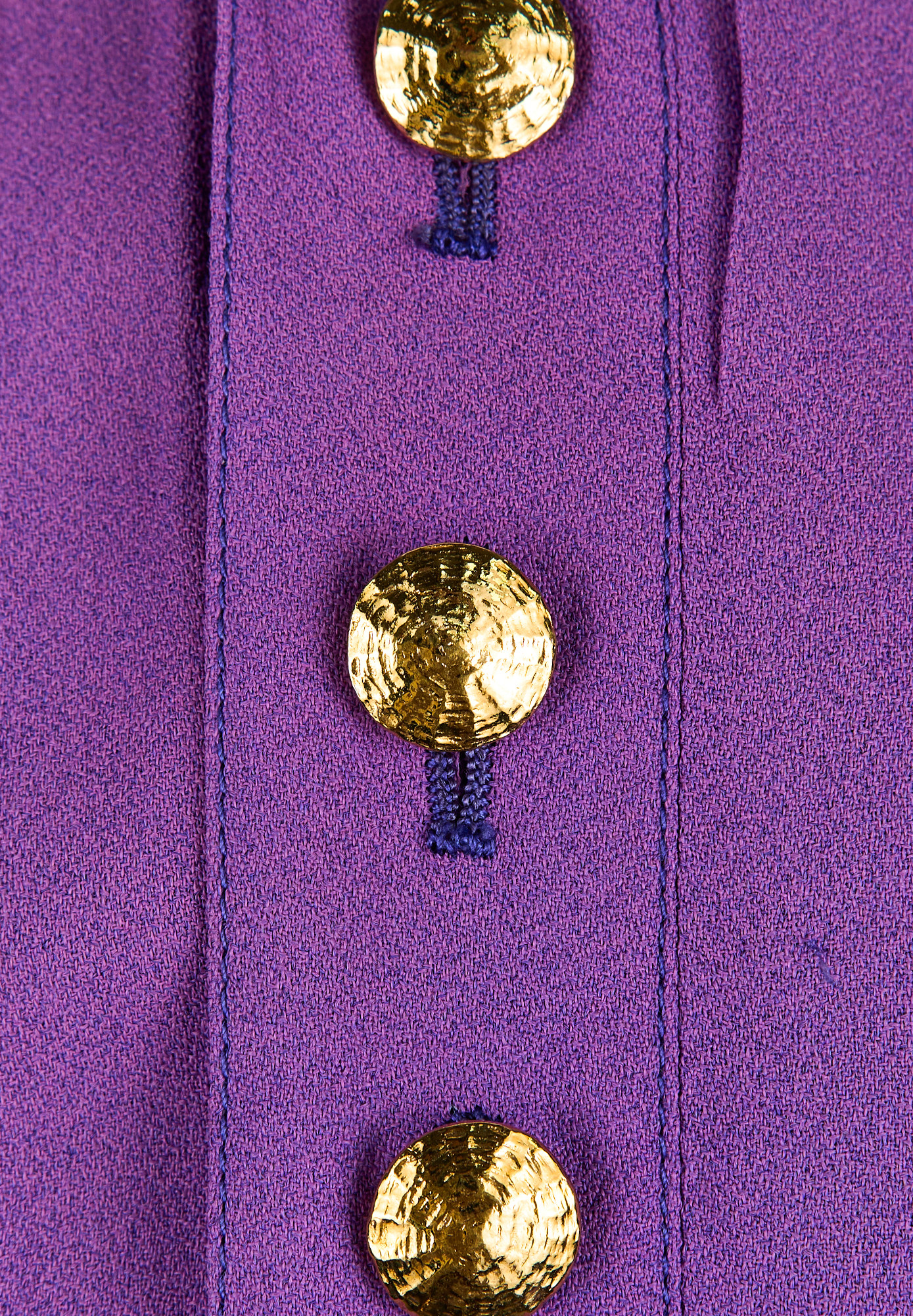 Yves Saint Laurent Purple Trousers