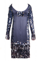 Chanel Sequin Couture Gown