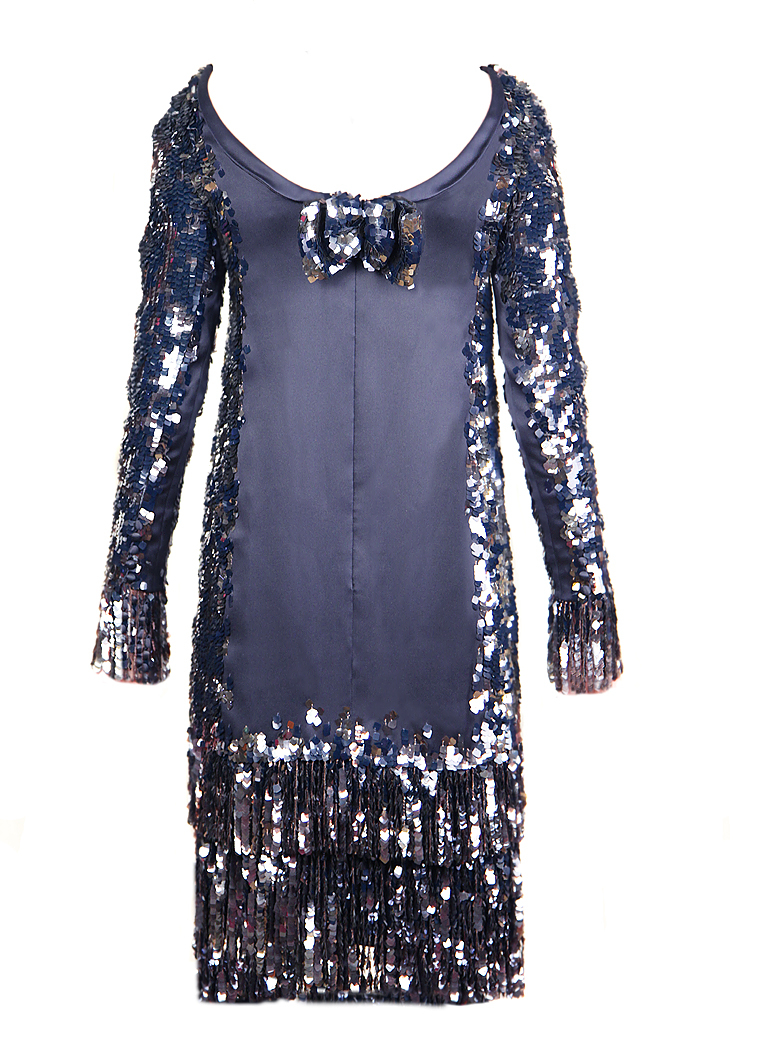 Chanel Sequin Couture Gown