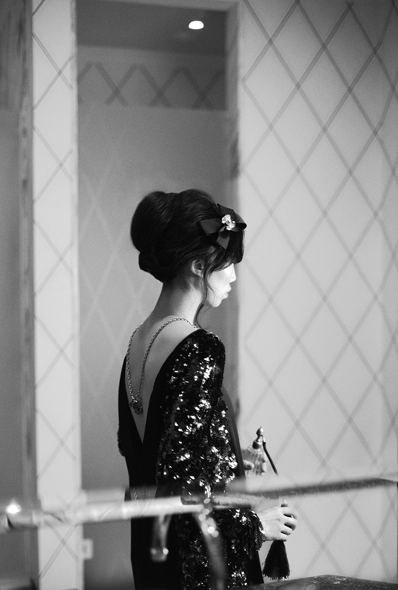 Chanel Sequin Couture Gown