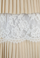 Valentino Beige Laces Skirt