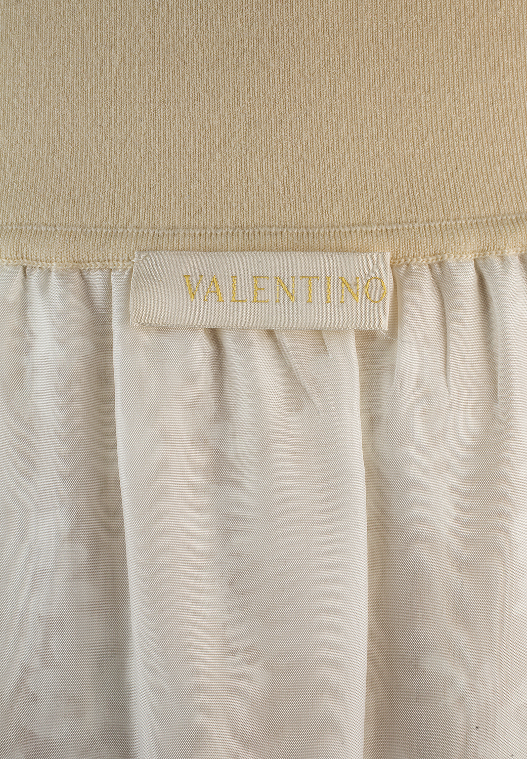 Valentino Beige Laces Skirt