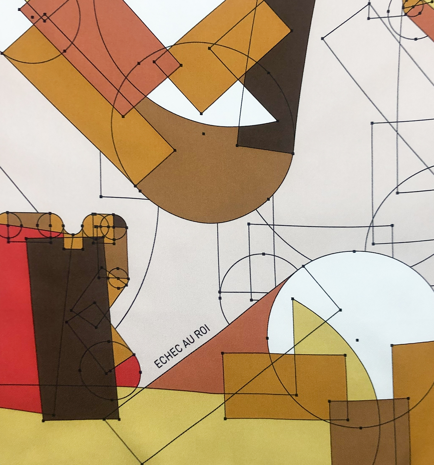 Hermès Echec au Roi Scarf