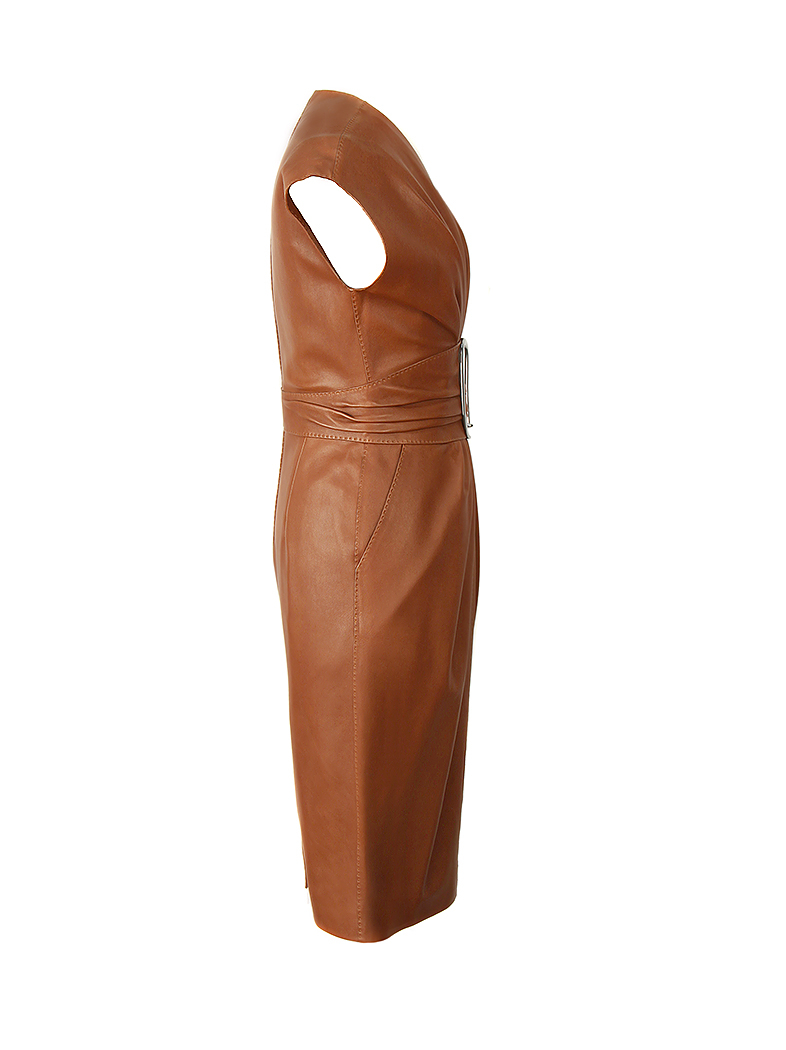 Hermès Leather Dress