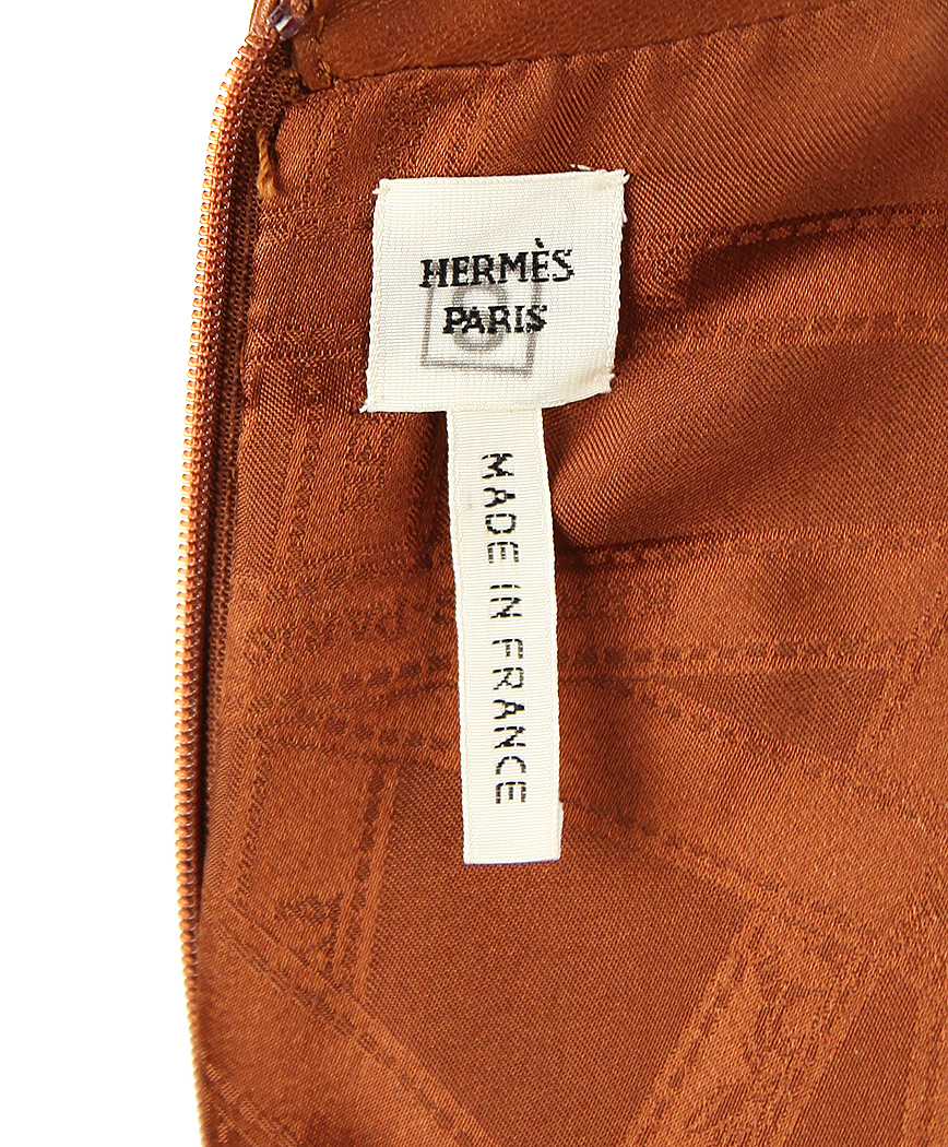 Hermès Leather Dress