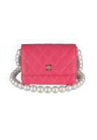 Chanel Pearl Pink Wallet On Chain Bag