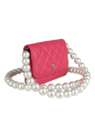 Chanel Pearl Pink Wallet On Chain Bag