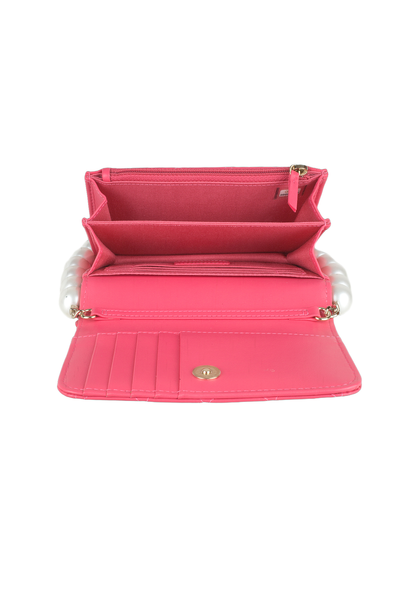 Chanel Pearl Pink Wallet On Chain Bag
