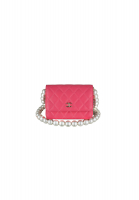 Chanel Pearl Pink Wallet On Chain Bag