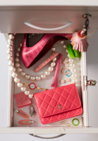 Chanel Pearl Pink Wallet On Chain Bag