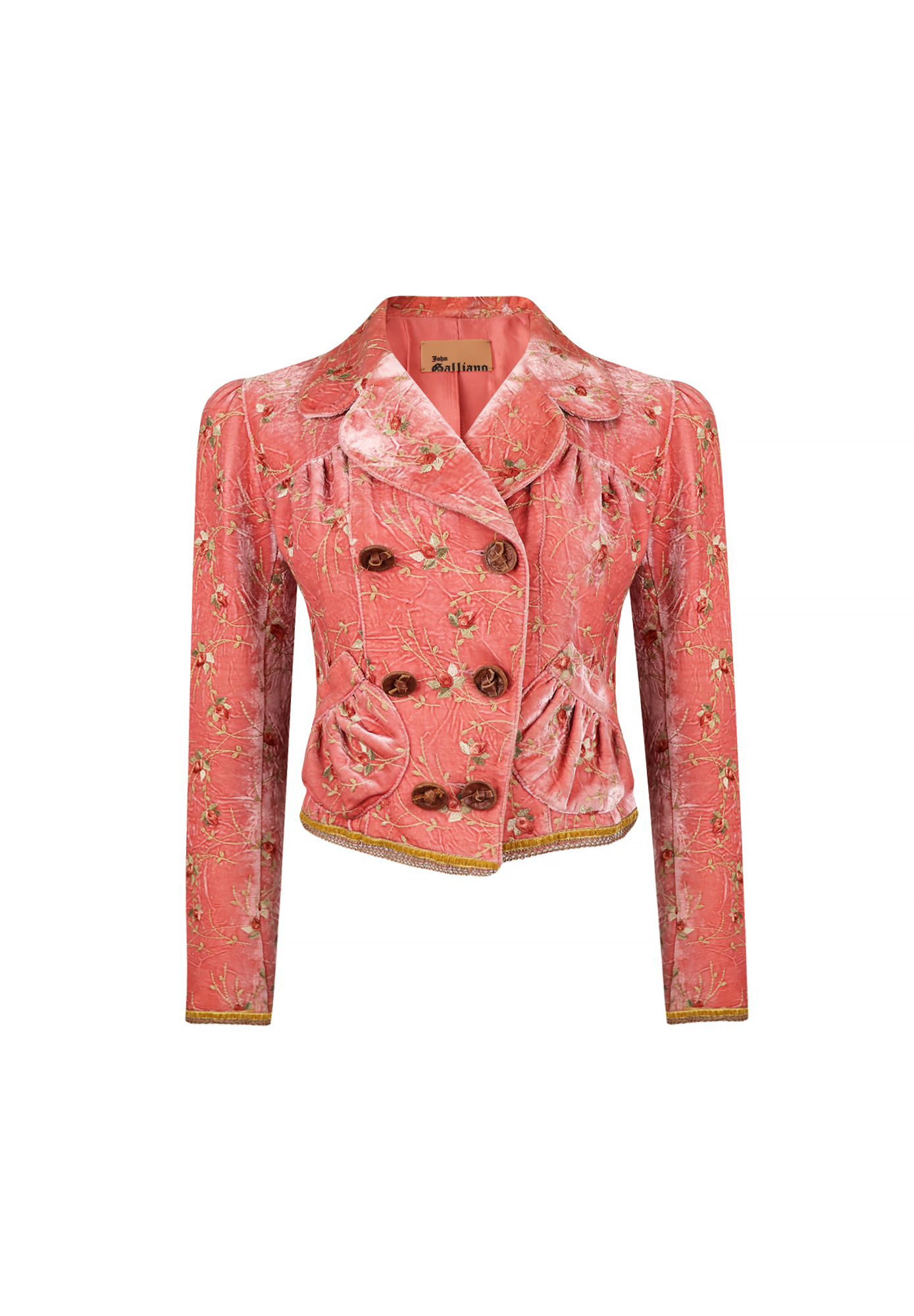 John Galliano Jacket With Embroidery