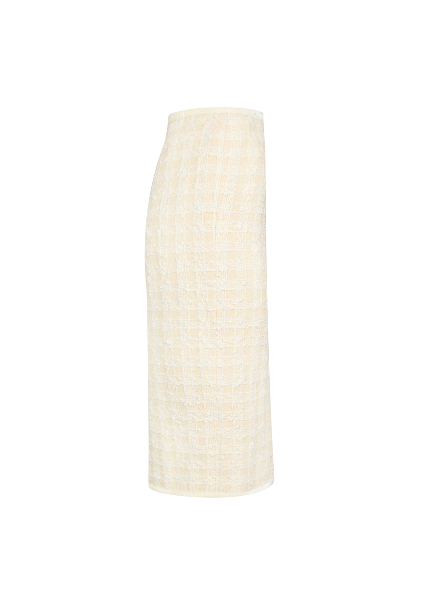 Chanel Ivory Tweed Skirt