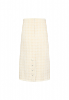 Chanel Ivory Tweed Skirt