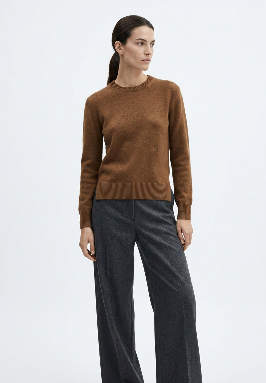 Céline Beige Cashmere Sweater