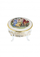 Porcelain Painted Box