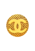 Chanel Braided Clips With Logo