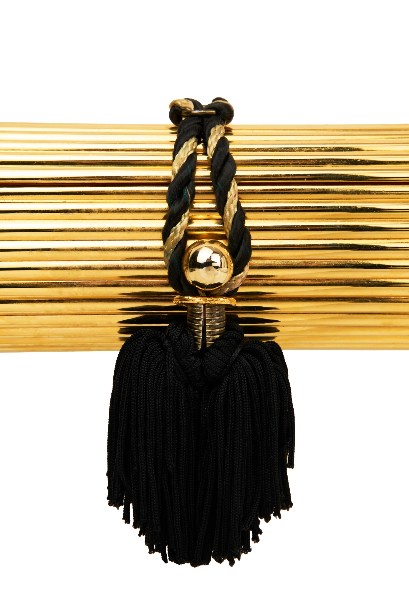 Lancôme Gold Mini Clutch On Chain