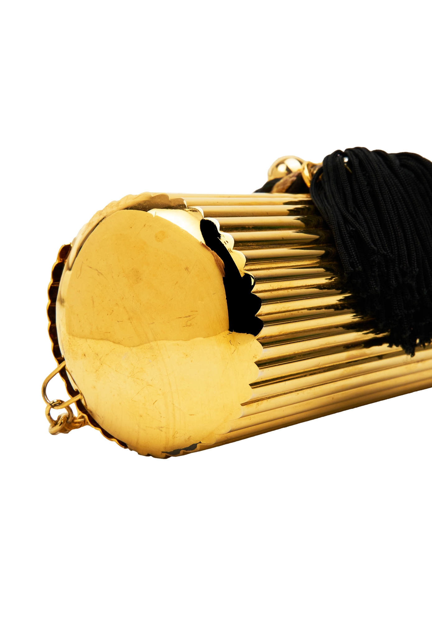 Lancôme Gold Mini Clutch On Chain