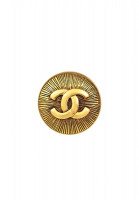 Chanel Logo Brooch
