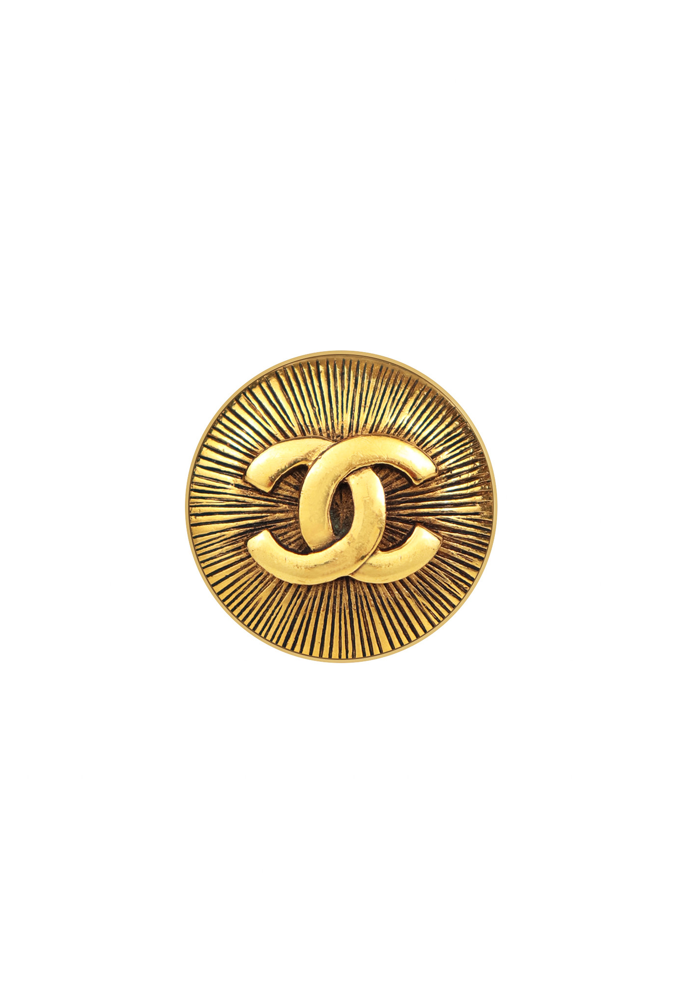 Chanel Logo Brooch