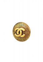 Chanel Logo Brooch