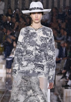 Christian Dior Toile de Jouy Cashmere Scarf