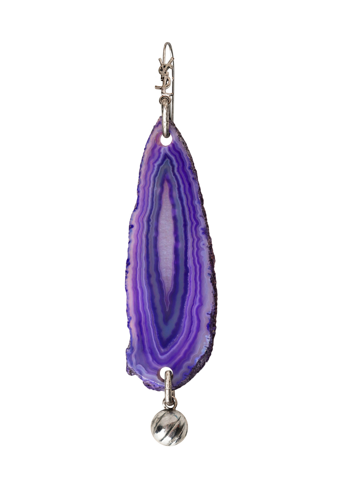Yves Saint Laurent Agate Earrings