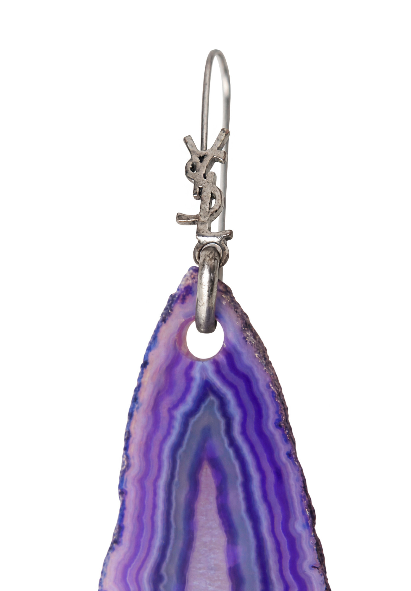 Yves Saint Laurent Agate Earrings