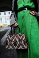 Tapestry Beaded Handbag