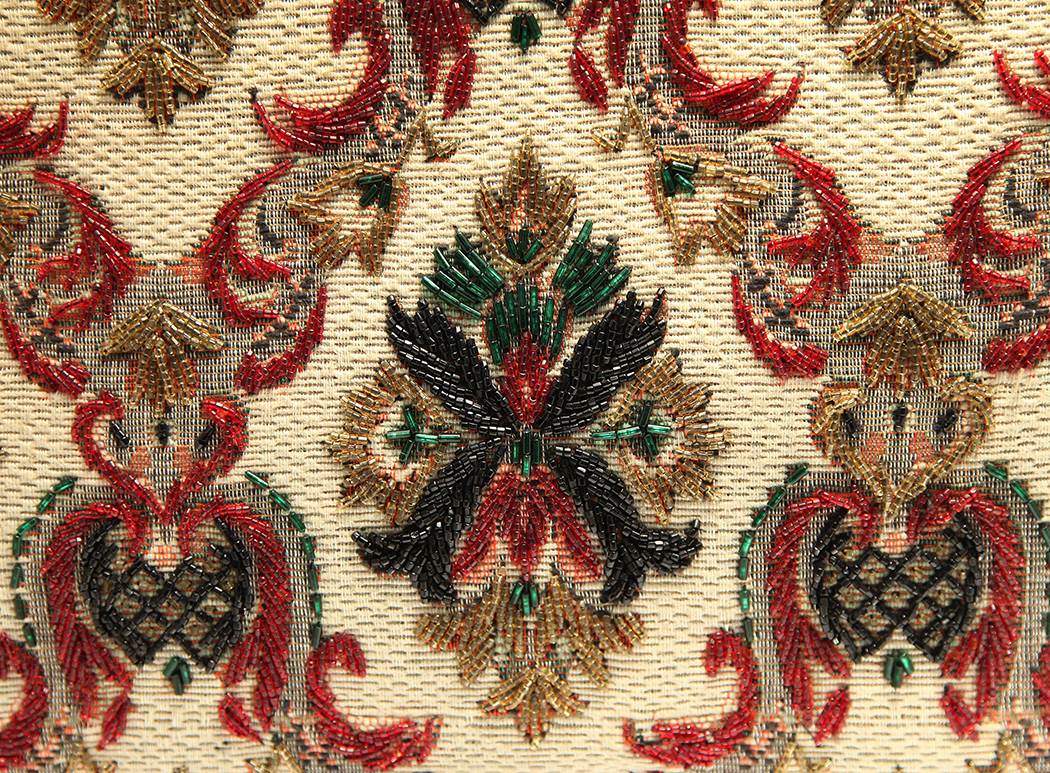 Tapestry Beaded Handbag