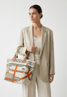 Hermès Straw Handle Basket Bag 
